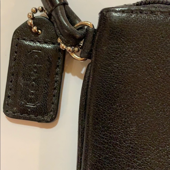 Coach change purse in real leather - Picture 4 of 4